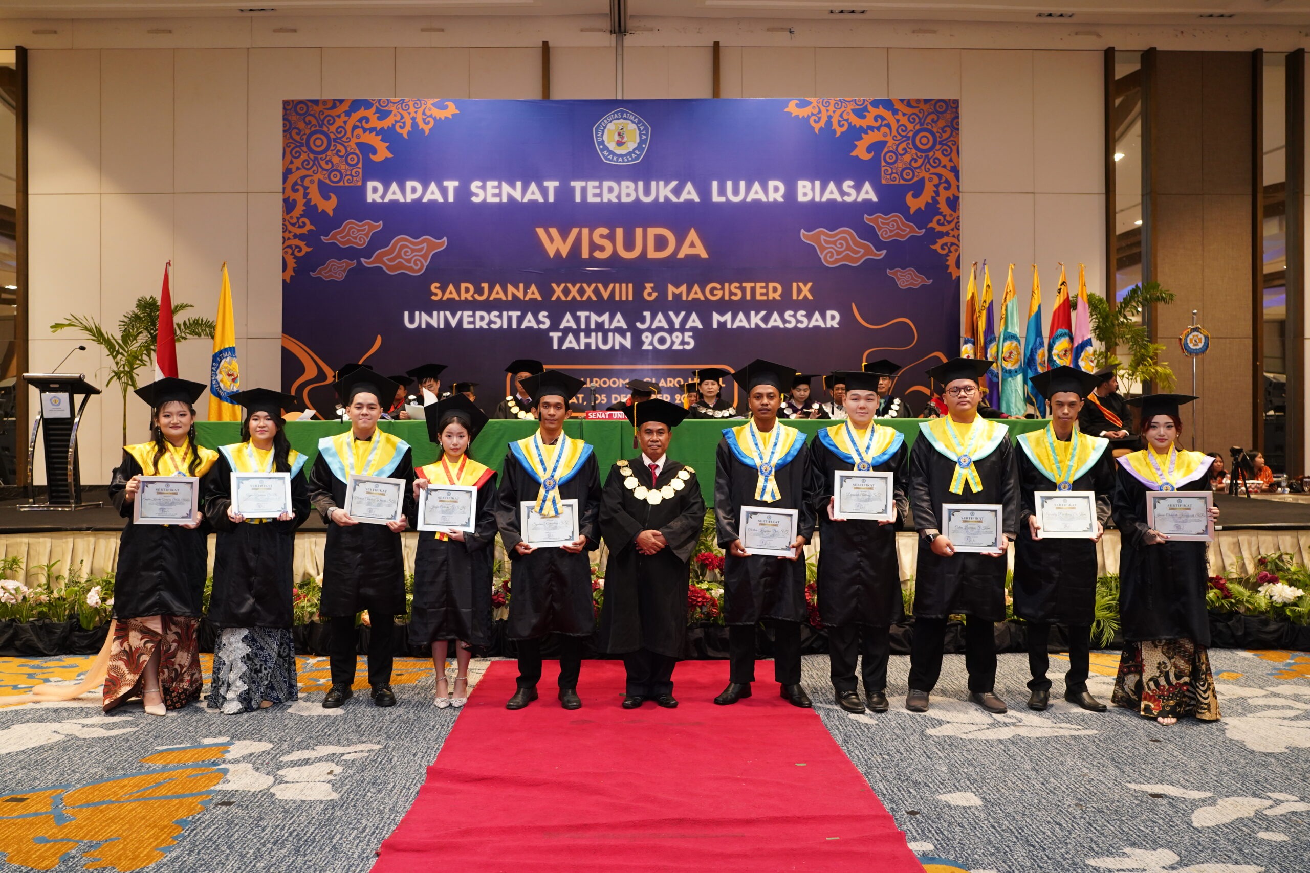 Read more about the article Wisuda Sarjana XXXVIII dan Magister IX